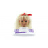 Hamiro Česací hlava blond s doplňky v krabici 24x28x19cm