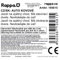 Rappa Auto kov/plast retro - Trabant