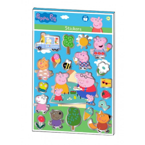 Rappa Sada samolepek 6 listů Peppa Pig