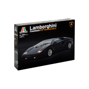Italeri Model Kit auto 3684 - LAMBORGHINI COUNTACH 25th Anniversary (1:24)