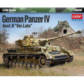 Academy Model Kit tank 13528 - German Panzer IV Ausf.H &quot;Ver.Late&quot; (1:35)