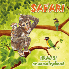 Rappa Safari Picture Album Play z naklejkami