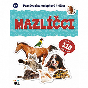 Jiri Models Poznávacia samolepková knižka Maznáčikovia