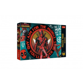 Trefl Puzzle Premium Plus: Deadpool 1000 dílků 68,3x48cm v krabici 40x27x6cm