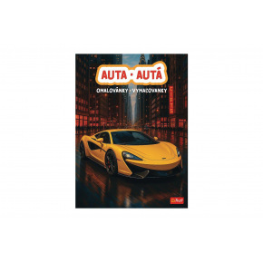 Omalovánky Auta 20x27,5cm