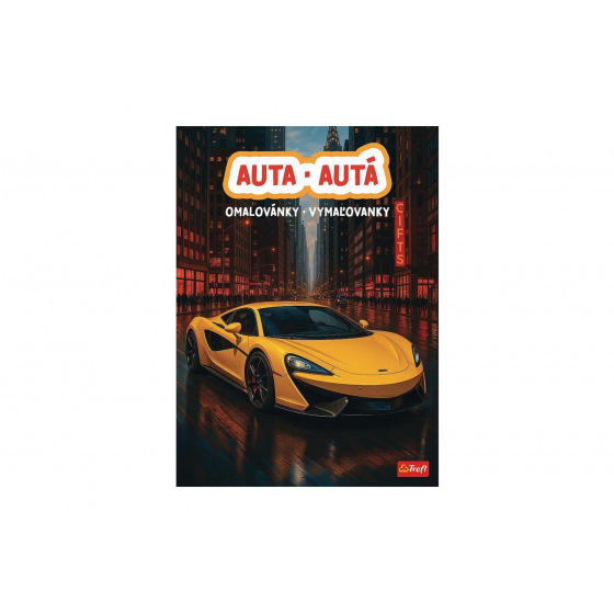 Omalovánky Auta 20x27,5cm