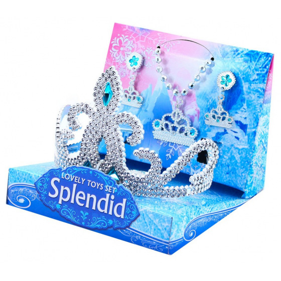 Rappa Dívčí sada zimní království s korunkou