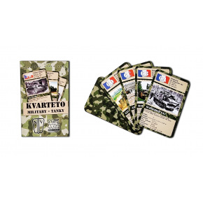 Hrací karty Hracie karty Wooky Quartet Vojenské tanky