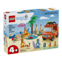 LEGO Bluey 11202 Bluey a rodinný výlet autem na pláž