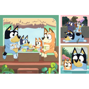 Ravensburger Bluey 3x49 dílků Ravensburger Bluey 3x49 dílků