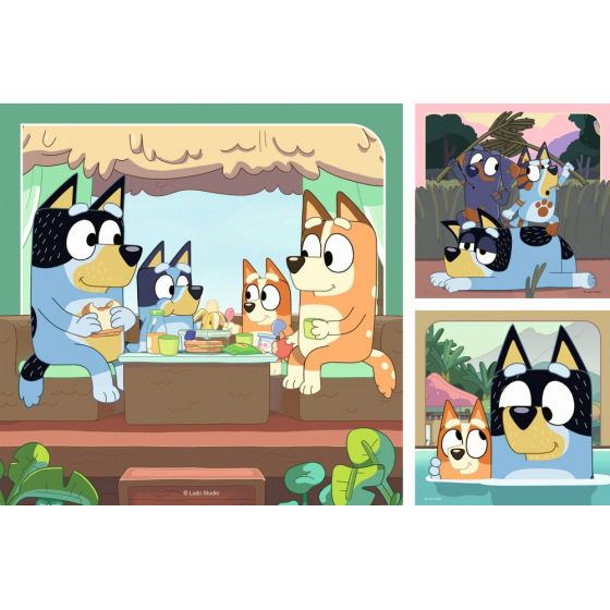 Ravensburger Bluey 3x49 dílků