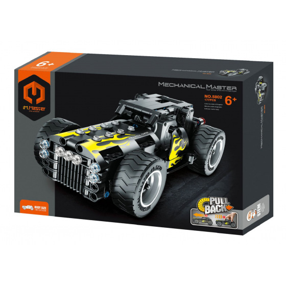 iM.Master Zestaw iM.MASTER auto na napęd zwrotny plastik 177 elementów w pudełku 29x20x6cm