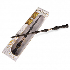 Kouzelnická hůlka bezová velká svítící 38cm Harry Potter na baterie v krabici 9x39x4cm