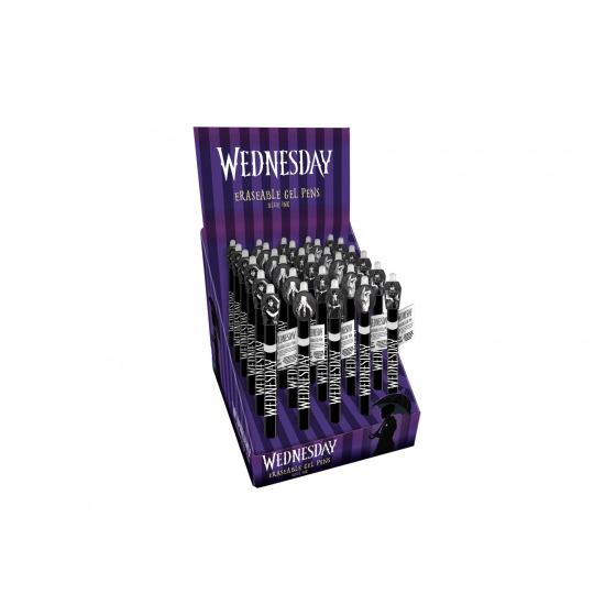 Tužka/pero gumovací Wednesday 15cm plast 6 druhů