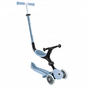 GLOBBER Koloběžka GO UP ACTIVE LIGHTS ECOLOGIC 3v1, blueberry