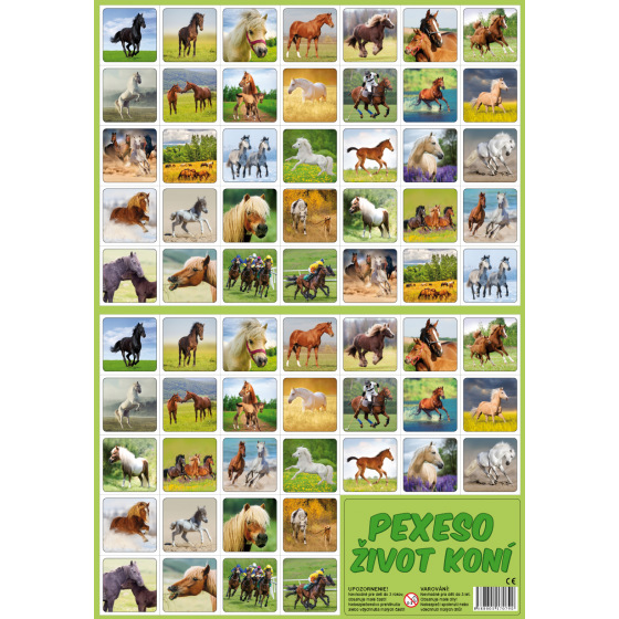 Rappa Pexeso Život koní
