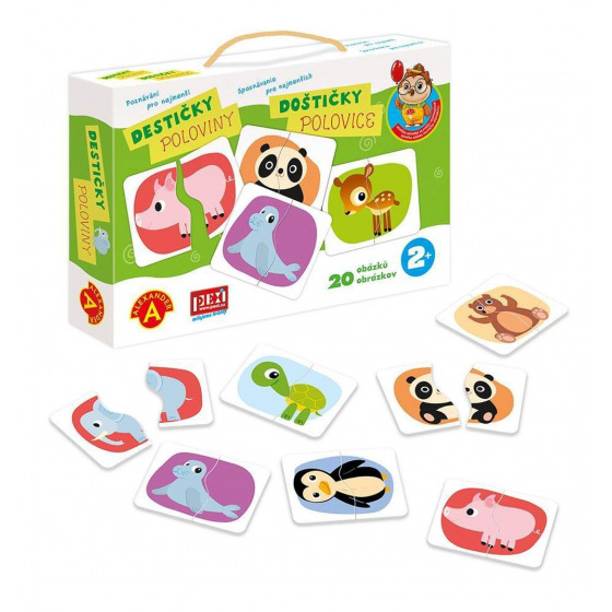 PEXI Entdecken für die Kleinsten - Platten-Hälften