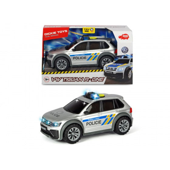 Dickie Policejní auto VW Tiguan R-Line, česká verze