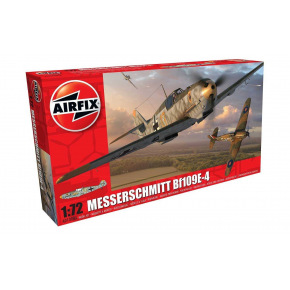 Airfix Classic Kit letadlo A01008A - Messerschmitt Bf109E-4 (1:72)