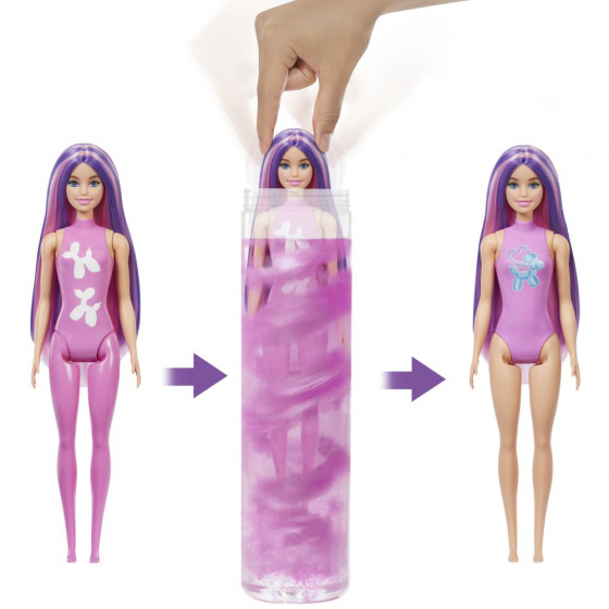 Mattel BRB COLOR REVEAL BARBIE BALÓNKOVÁ ZVÍŘÁTKA  ASST