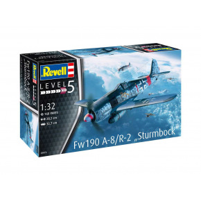 Revell Plastic ModelKit letadlo 03874 - Fw190 A-8 "Sturmbock" (1:32)