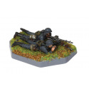 Zvezda Wargames (WWII) figurky 6106 - German Machinegun Crew East Front 1941 (1:72)
