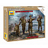 Zvezda Wargames (WWII) Figuren 6174 - Britisches Hauptquartier (1:72)