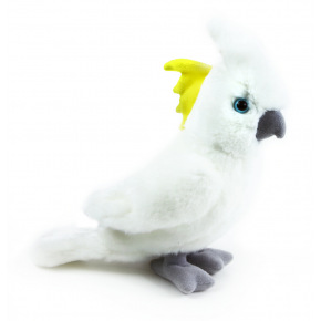 Rappa Plyšový papoušek kakadu 17 cm ECO-FRIENDLY