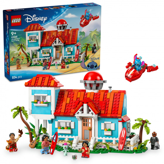 LEGO Disney 43268 Lilo i Stich i domek na plaży