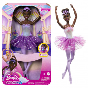 Mattel Barbie BŁYSZCZĄCY MAGICZNY BALET Z FIOLETOWĄ SPÓDNICĄ