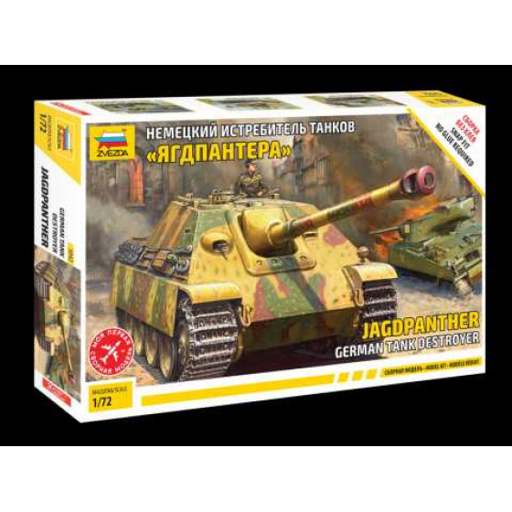 Zvezda Snap Kit Panzer 5042 - Deutscher "Jagdpanther" (1:72)