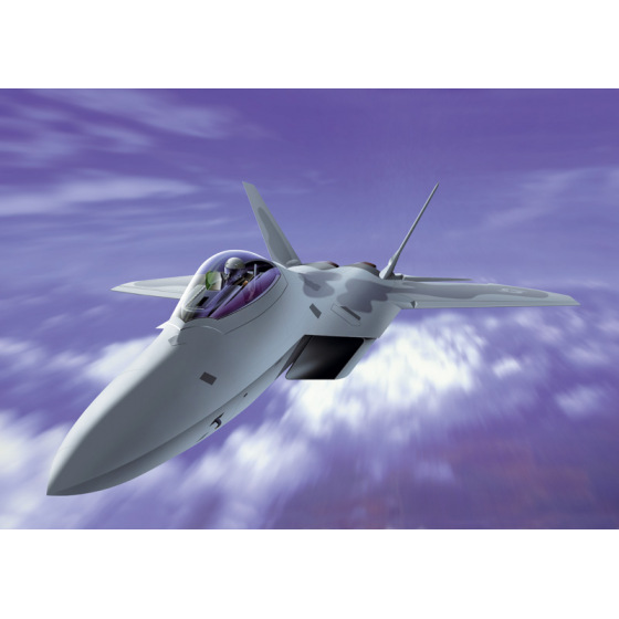 Italeri Model Kit letadlo 1207 - F-22 RAPTOR (1:72)