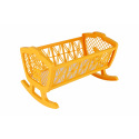 Kolébka pro panenky bez soupravy plast 47x35x30cm v krabici 48x32x8cm