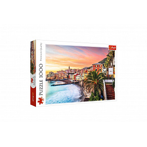 Trefl Puzzle Bogliasco, Ligurien, Italien 1000 Teile 68,3x48cm in einer Schachtel 40x27x6cm