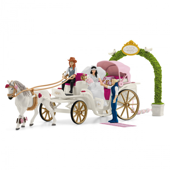Schleich 42641 Kareta ślubna i akcesoria