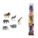 Rappa Sada divokých zvířat v krabičce 6 ks