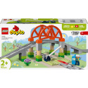 LEGO Duplo 10426 Eisenbahnbrücke und Schienen – Erweiterungsset