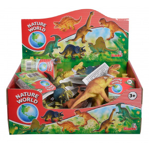 Simba Prírodný svet Simba Gumový dinosaurus 11-14cm, sortiment 6 druhov