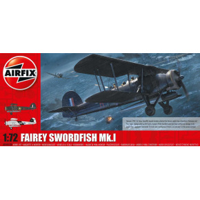 Airfix Classic Kit letadlo A04053B - Fairey Swordfish Mk.I (1:72)