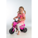 Teddies Odrážedlo Enduro Yupee růžové malé plast výška sedadla 26cm nosnost do 25kg 12m+