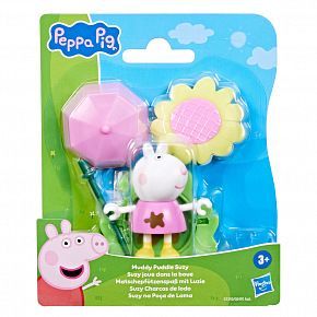 HASBRO - Peppa Pig HASBRO - Prasiatko Peppa Pig zábava v kaluži a blate, Suzy