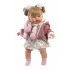 Rappa Llorens 42286 ALEXANDRA - realistická panenka se zvuky a měkkým látkovým tělem - 42 cm