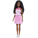 Mattel Barbie STYLE PANENKA PRO SNADNÉ OBLÉKÁNÍ ČERNOVLÁSKA