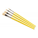 Humbrol Stipple Brush Pack AG430 - Set flacher Pinsel (Größe 3/5/7/10)