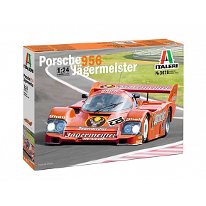 Italeri Model Kit auto 3678 - Porsche 956 Jagermeister (1:24)