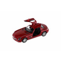 Teddies Auto Kinsmart Mercedes-Benz SLS AMG Metall/Kunststoff 13cm mit Rückziehmotor in 4 Farben