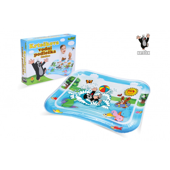 Wassermatte Maulwurf aufblasbar 61x42 cm in Schachtel 25x20x5cm 6m+