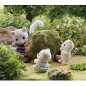 Sylvanian Families 5814 Rodina  sněžných levhartů