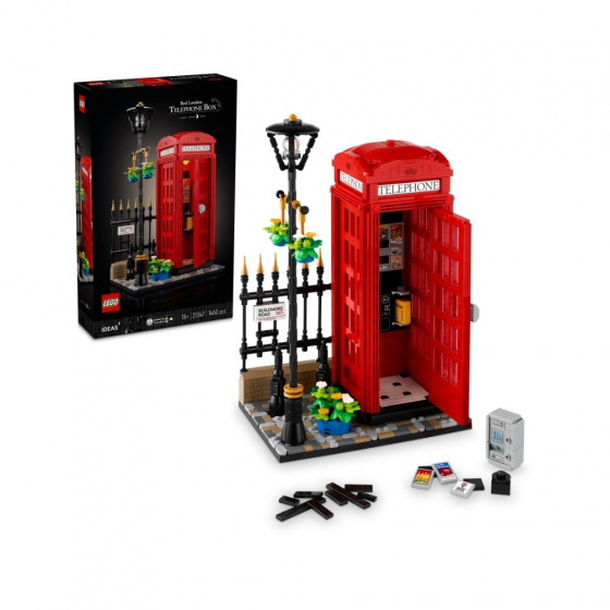 LEGO Ideas 21347 Červená londýnská telefonní budka