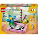 LEGO Creator 3-in-1 31169 Schreibmaschine mit Blumen